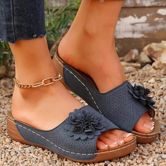 Woman Sandals Shoes Summer Platform Women Shoe Slides Women's Shoes Wedge Sandals Woman Beach Footwear Slipper Female